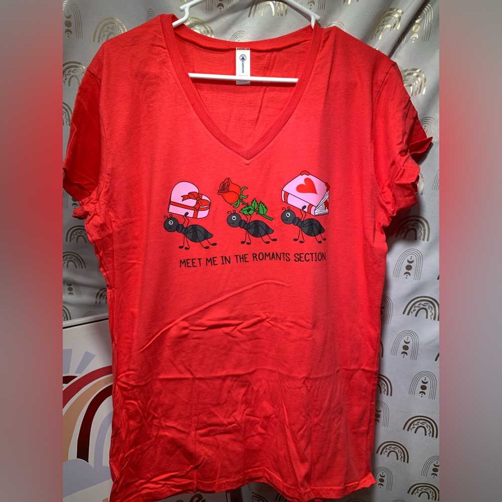 Delta Red Ringspun Tee Upcycled
